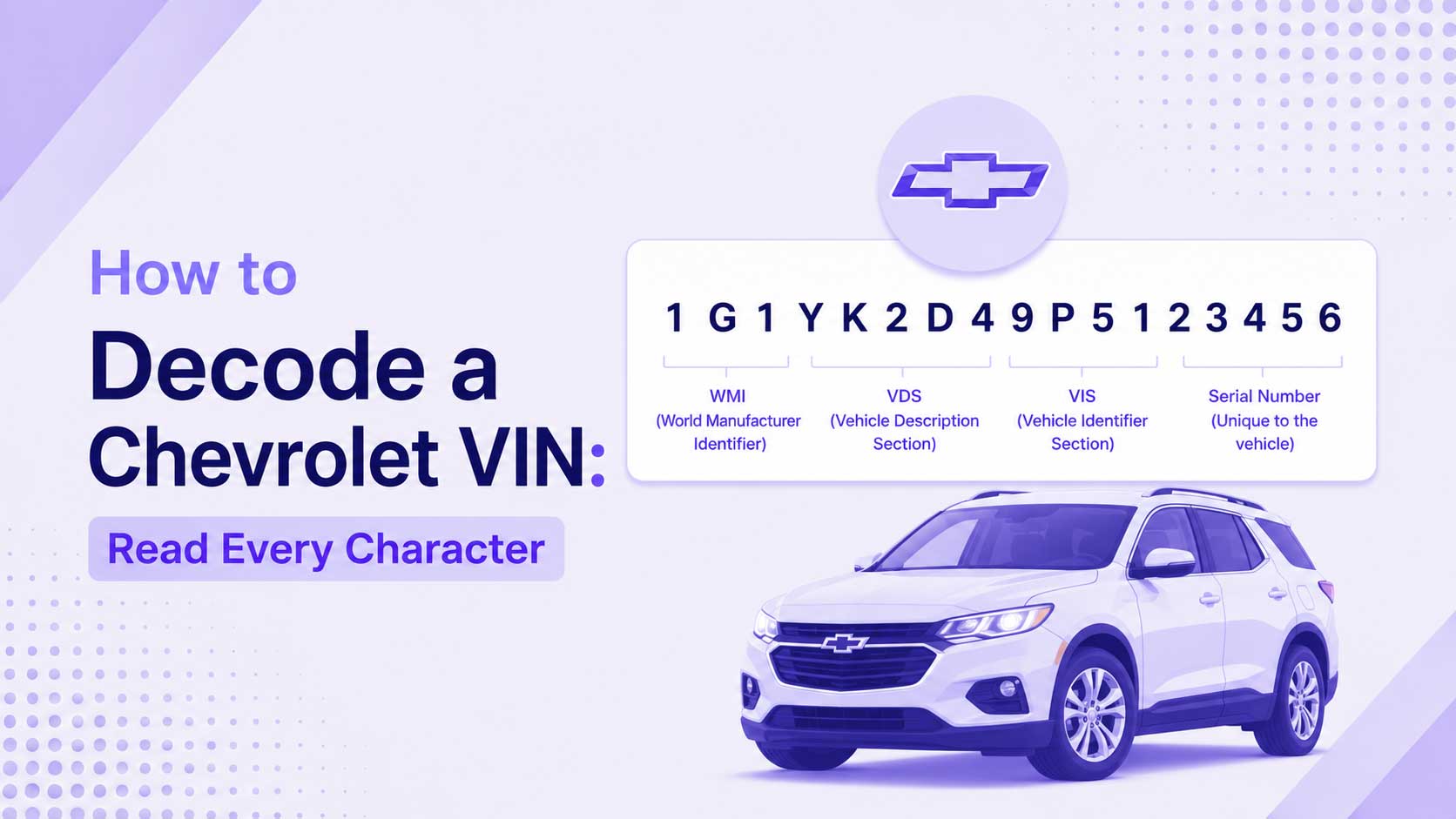 How to Decode a Chevrolet VIN: Read Every Character