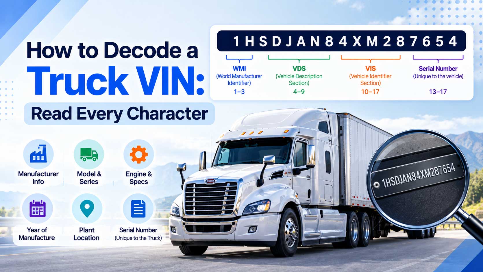 How to Decode a Truck VIN: Read Every Character