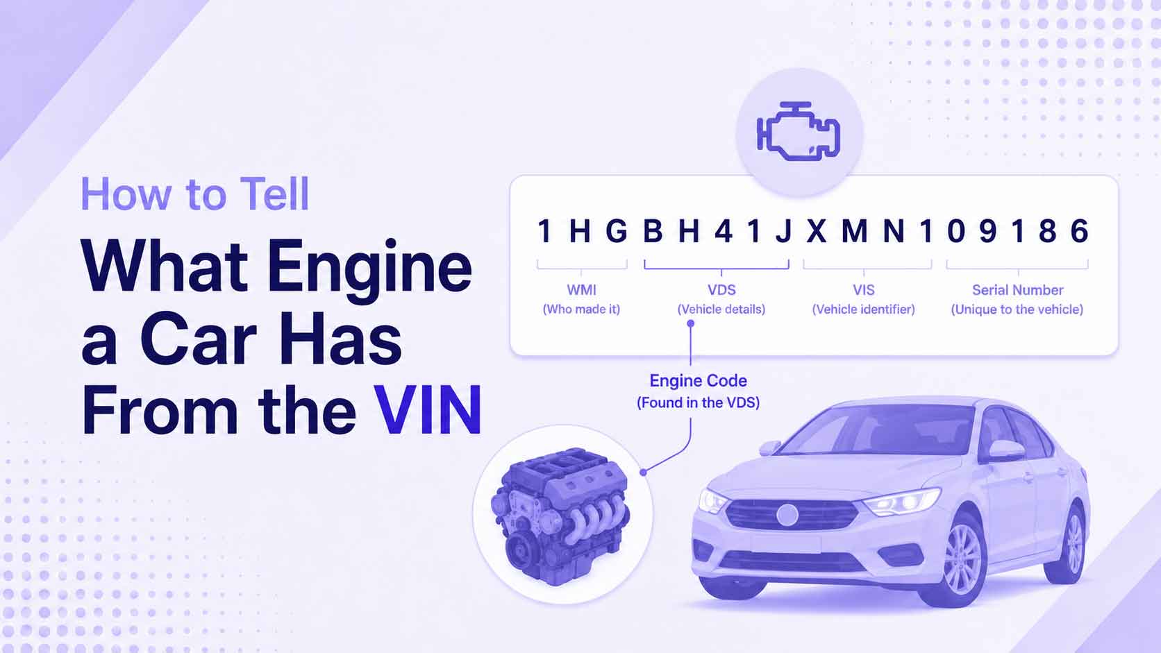 How to Tell What Engine a Car Has From the VIN
